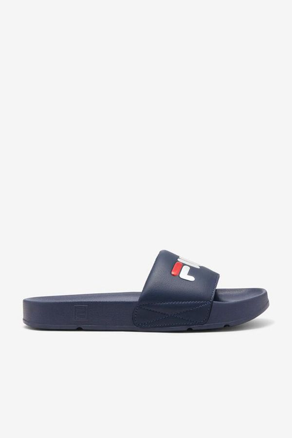 Fila Drifter Men's Sandals - Navy/Red/White,NZ 952-40253